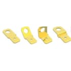 MECATRACTION - LANGUETTE A FUT OUVERT NON ISOLEE 6,35x0,8 EN LAITON ETAME