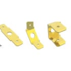 MECATRACTION - LANGUETTE A FUT OUVERT NON ISOLEE 6,35x0,8 EN LAITON ETAME