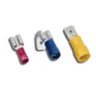 MECATRACTION - CLIPS PREISOLE RENF 2,8x0,5 ROUGE 0,34-1,5MM² NFF00363 EN 45545