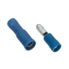 Mecatraction - FICHE CYLINDRIQUE MALE BLEUE ETAMEE 1-2,5MM2 UL94V0 75