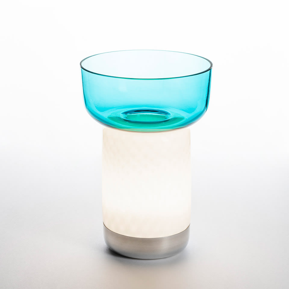 Artemide - BONTA' CORPO+CIOTOLA VETRO TURCHESE