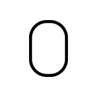 Artemide - Alphabet of Light W "0"