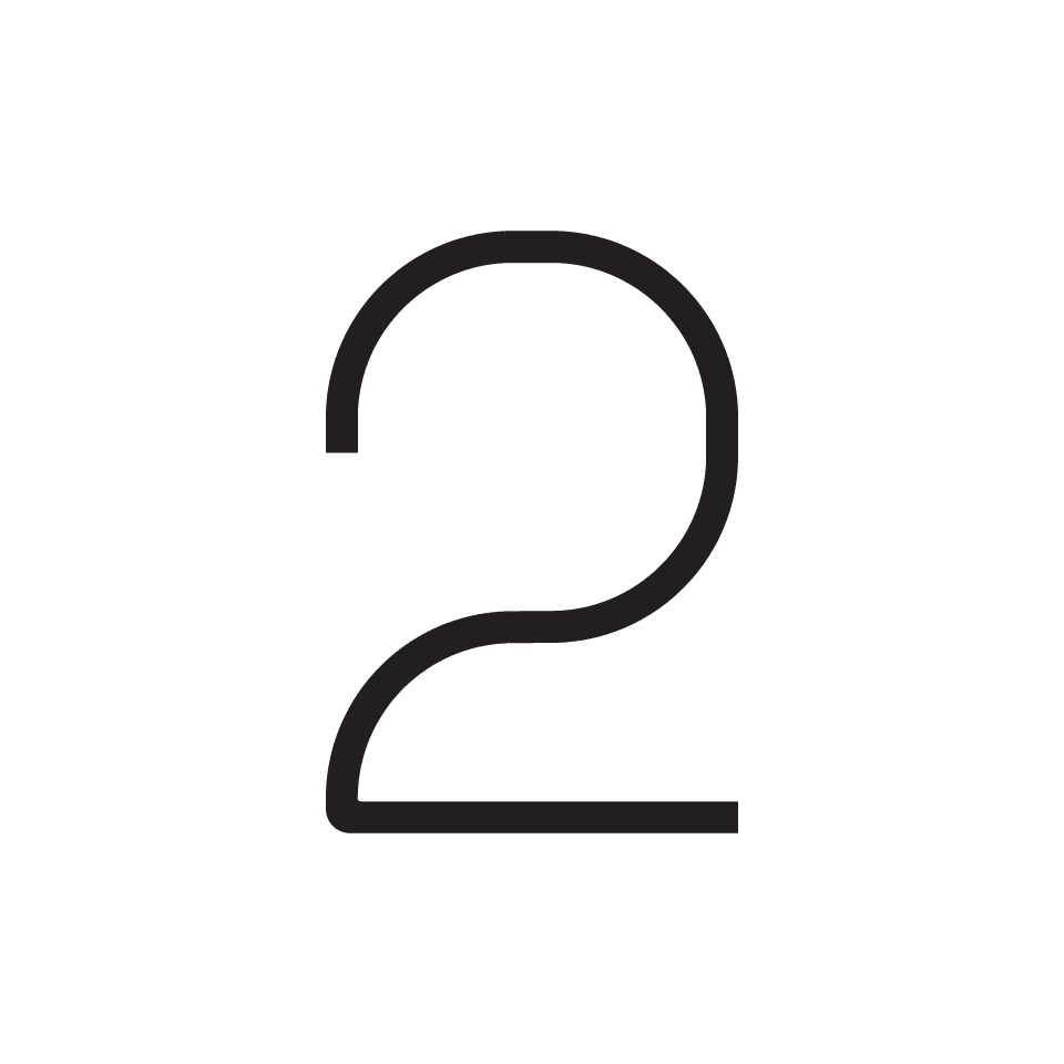 Artemide - Alphabet of Light W "2"
