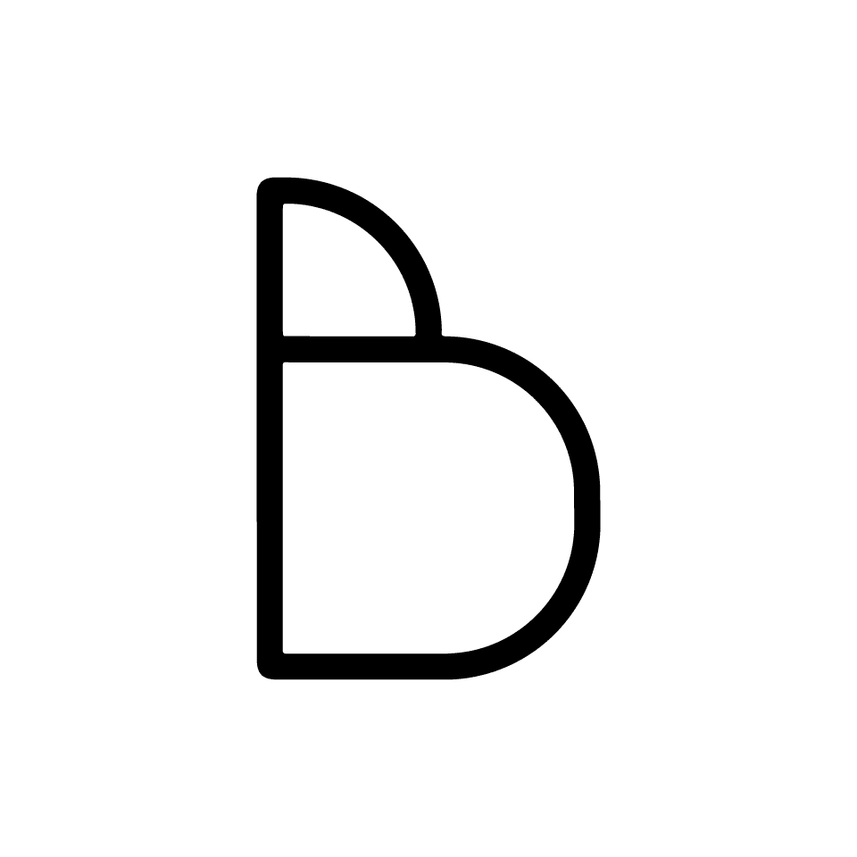 Artemide - Alphabet of Light W "B" uppercase