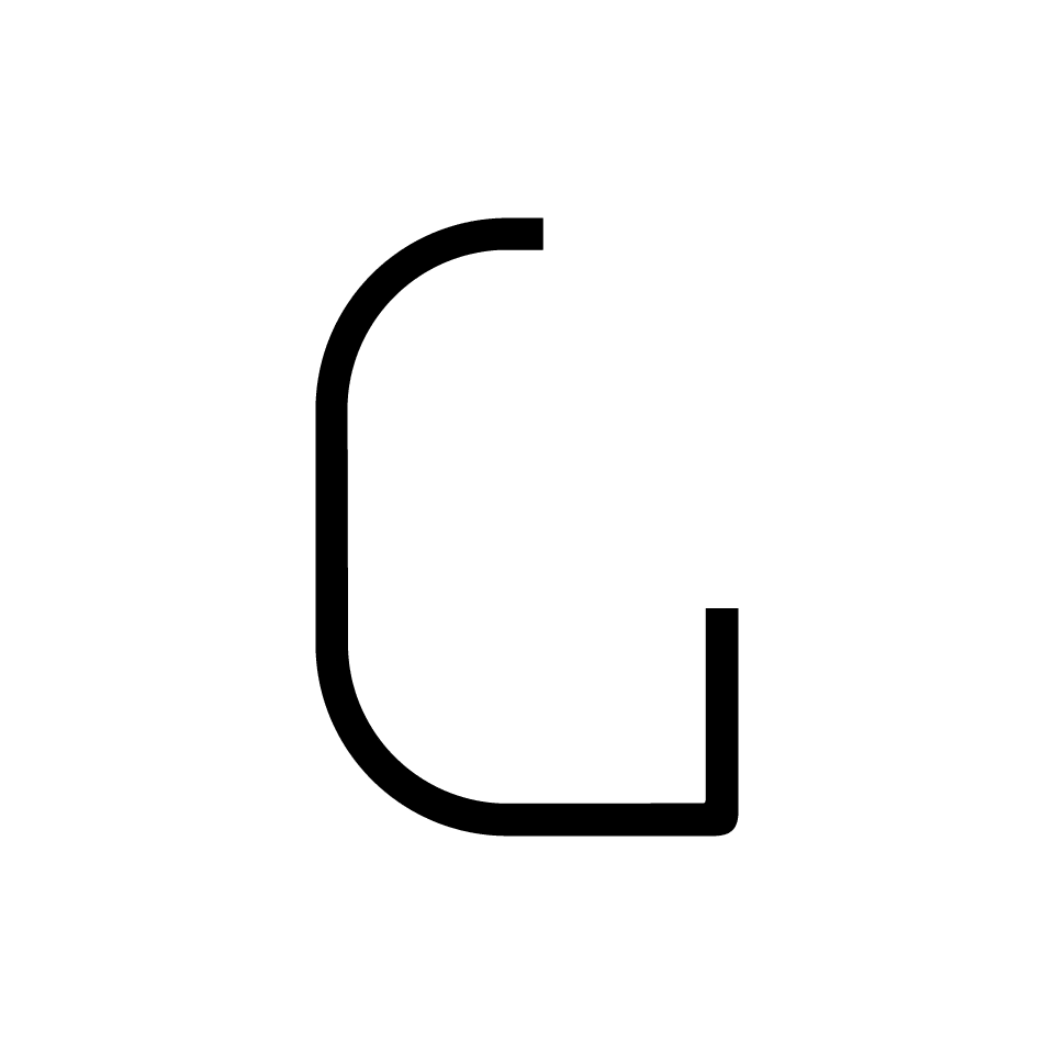 Artemide - Alphabet of Light W "G" uppercase