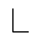 Artemide - Alphabet of Light W "L" uppercase