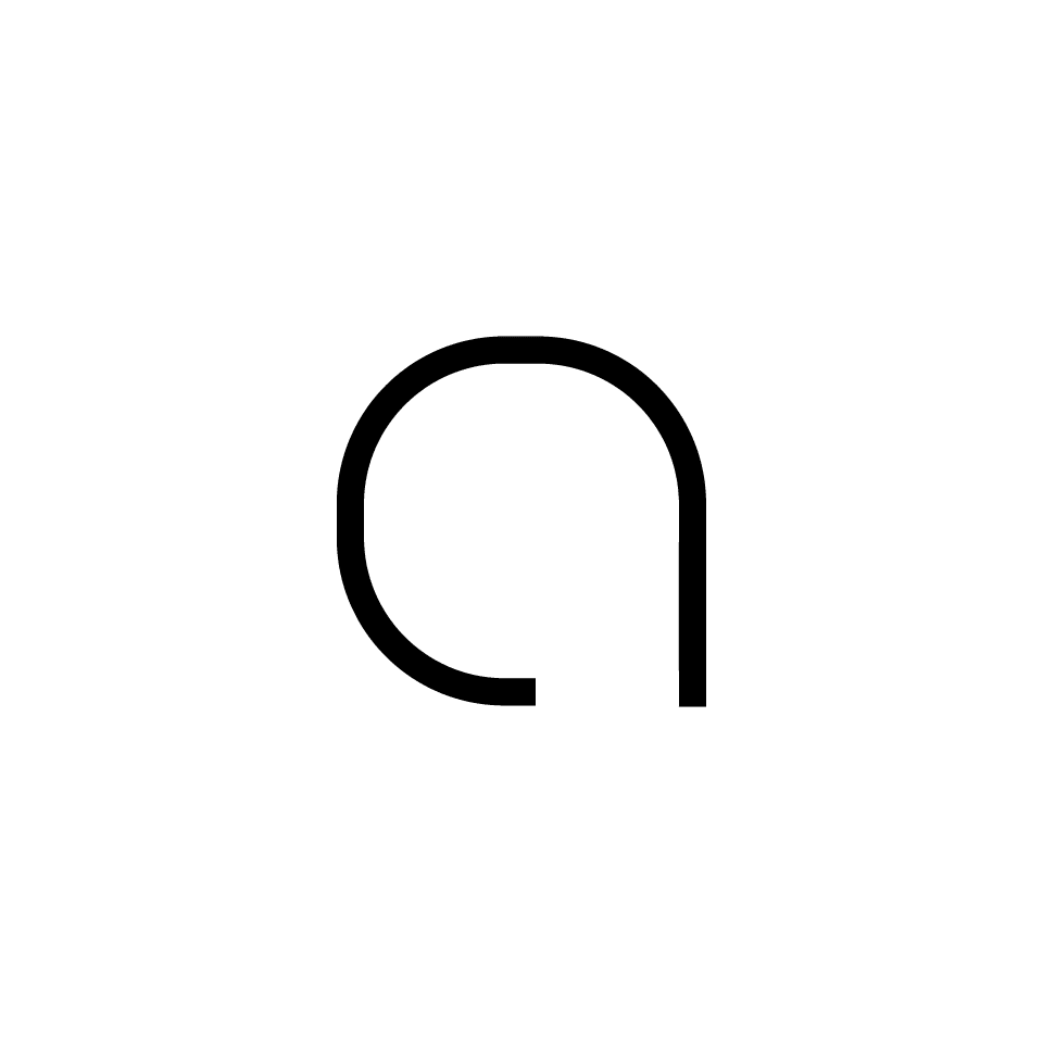 Artemide - Alphabet of Light W "a" lowercase