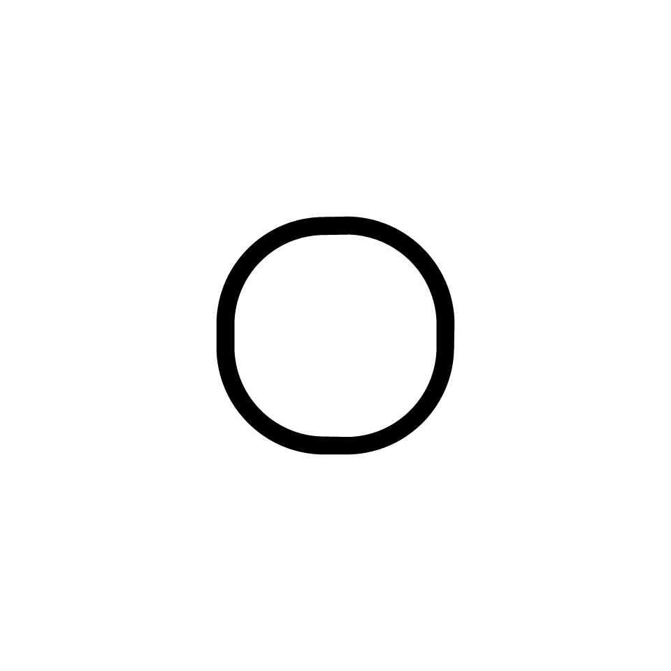 Artemide - Alphabet of Light W "o" lowercase