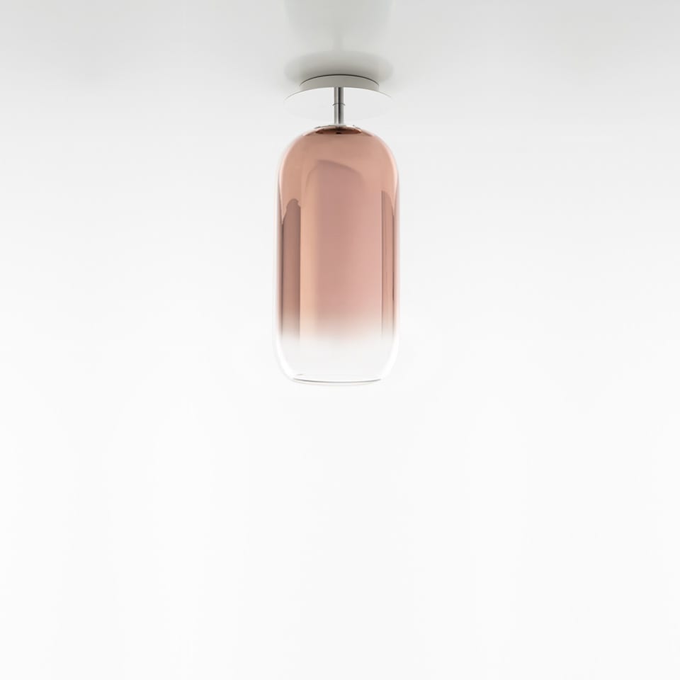 Artemide - GOPLE LAMP MINI C RAME METALLIZZ.