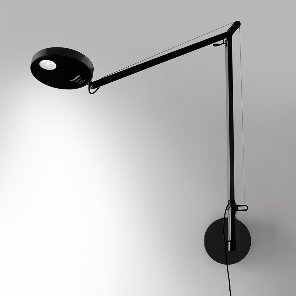 Artemide - DEMETRA LED T CORPO+RILEV.MOV.NRO  OPACO