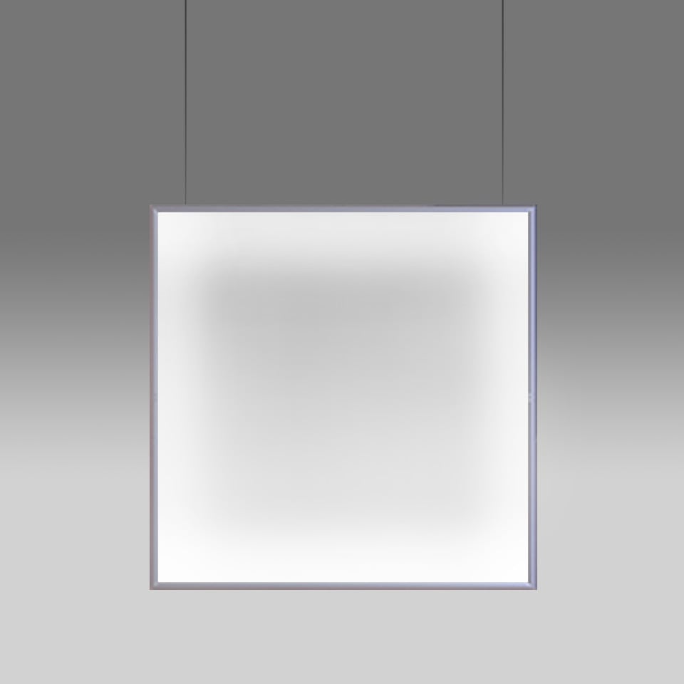 Artemide - DISCOVERY SPACE 90X90 S W app compat ANODIZZATO
