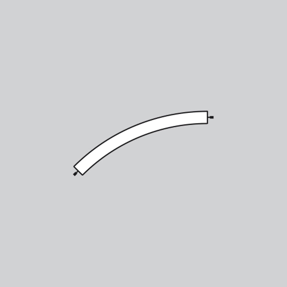 Artemide - AoL SYSTEM S 45° SLAVE TERM. DX 3000K