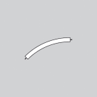 Artemide - AoL SYSTEM S 45° SLAVE TERM. DX 3000K