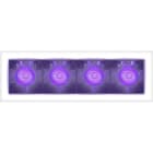 Artemide - Sharp 4X Violet Integralis WF - Recessed - Trim - White -External driver