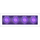 Artemide - Sharp 4X Violet Integralis XF - Recessed - Trim - White -External driver