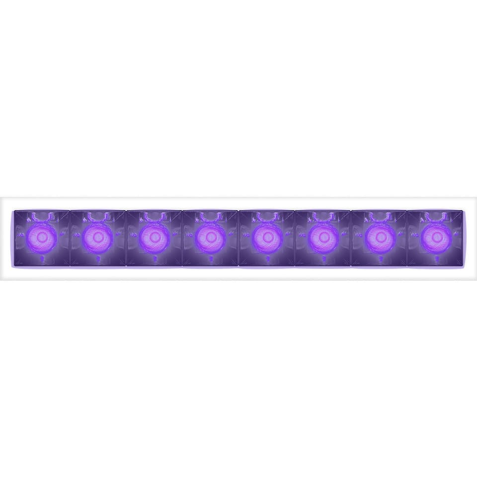 Artemide - Sharp 8X Violet Integralis XF - Recessed - Trim - White -External driver