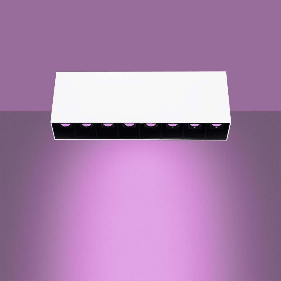 Artemide - Sharp 8X Violet Integralis XF -SMD - White - Driver on-off inside