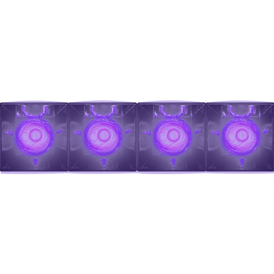 Artemide - Sharp 4X Violet Integralis WF - Recessed - Trimless - External driver