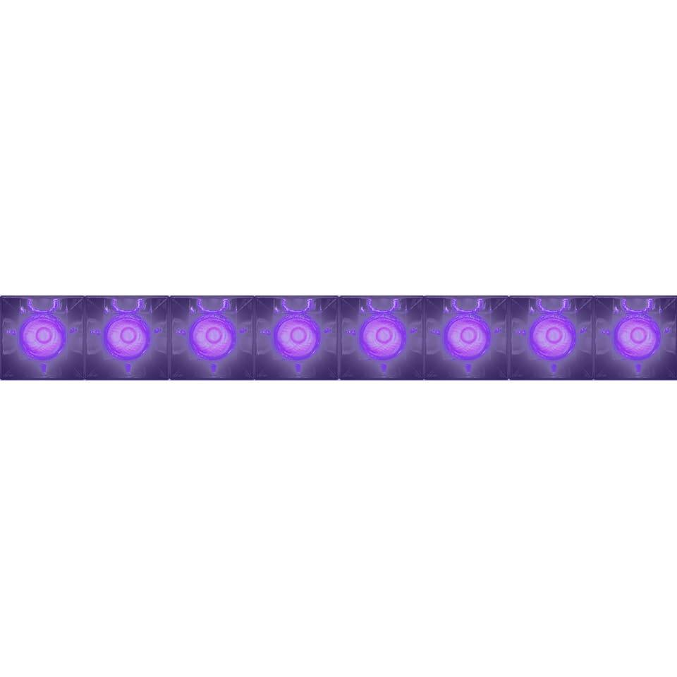 Artemide - Sharp 8X Violet Integralis FL - Recessed - Trimless - External driver