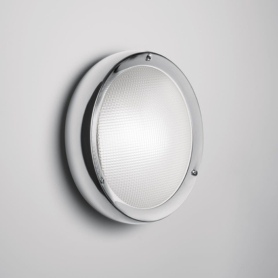 Artemide - NIKI E27.VETRO INOX LUCID