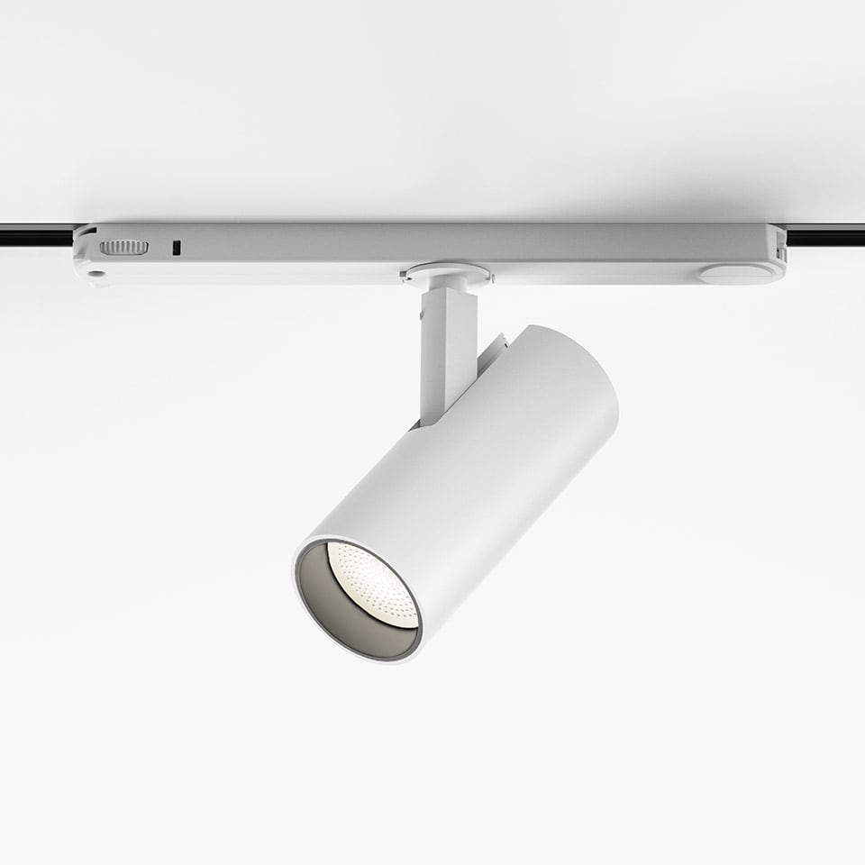 Artemide - Vector 55 White Integralis FL - 3Phase track - White Undimmable