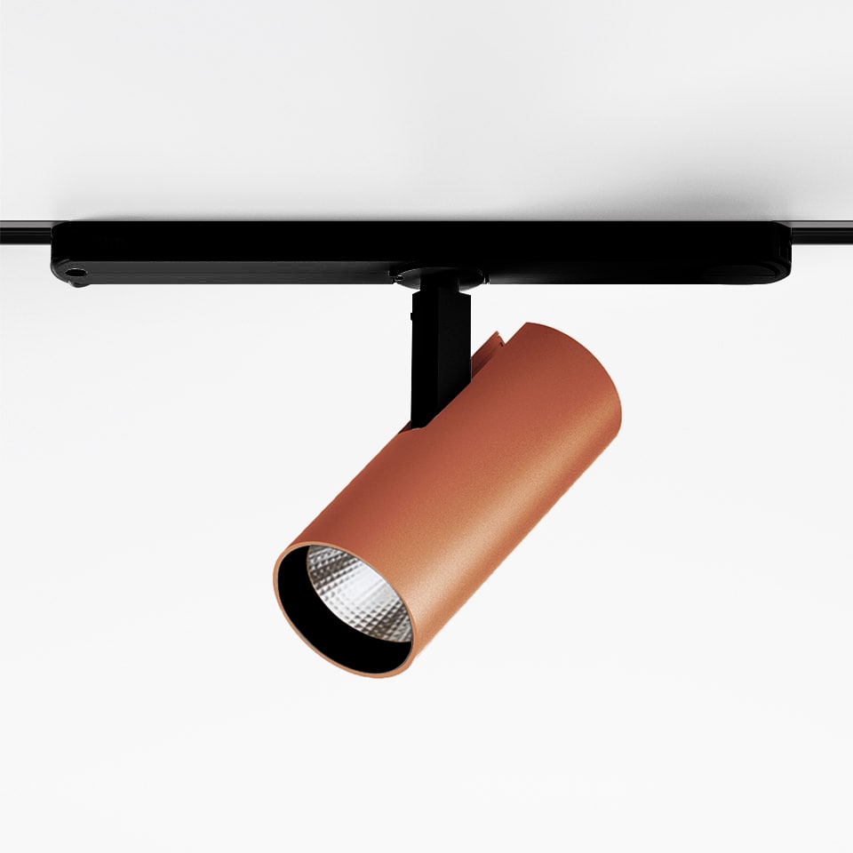 Artemide - VECTOR 55 TRACK 927 SP ND BR.COPPER