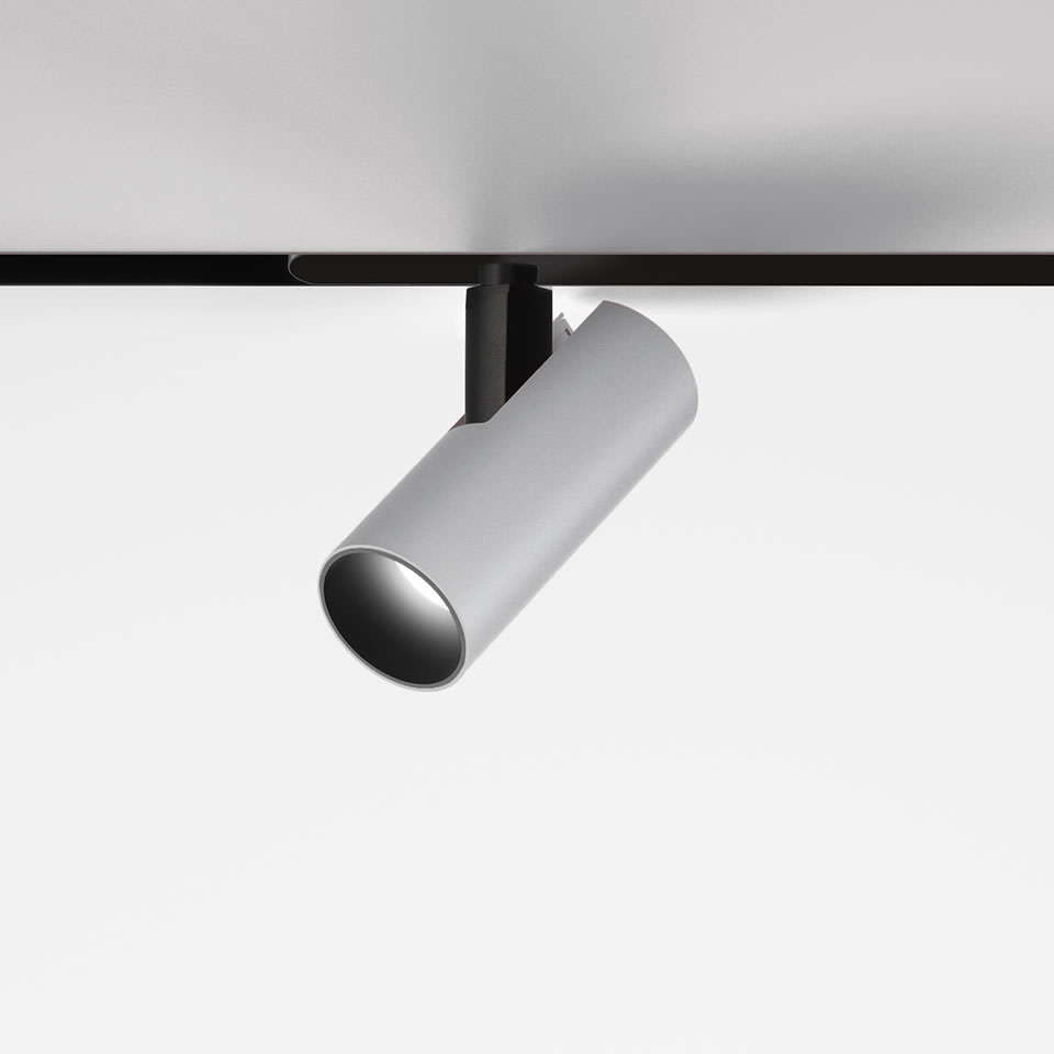 Artemide - VECTOR 40 MAGNET 930 SP DALI BR.SILVER