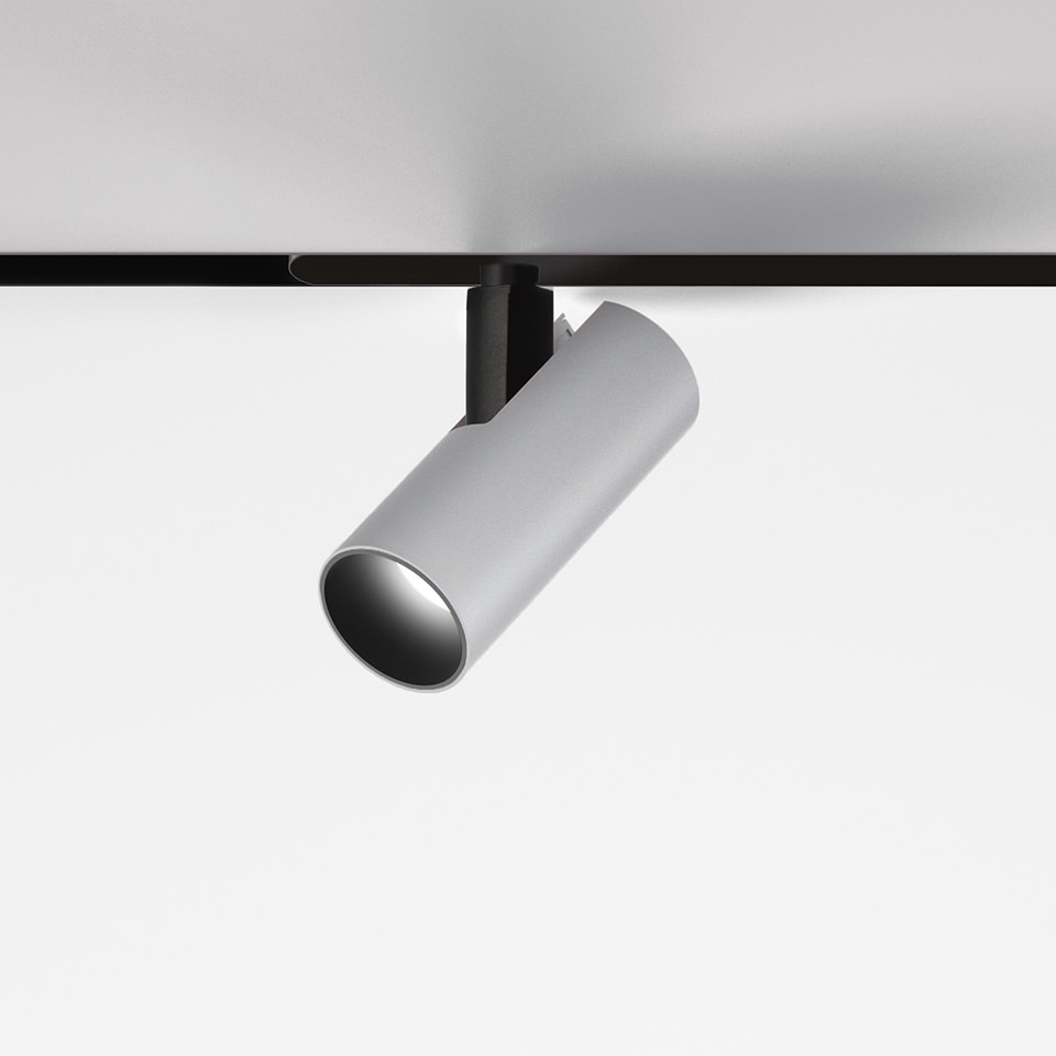 Artemide - VECTOR 40 MAGNET 940 SP DALI BR.SILVER