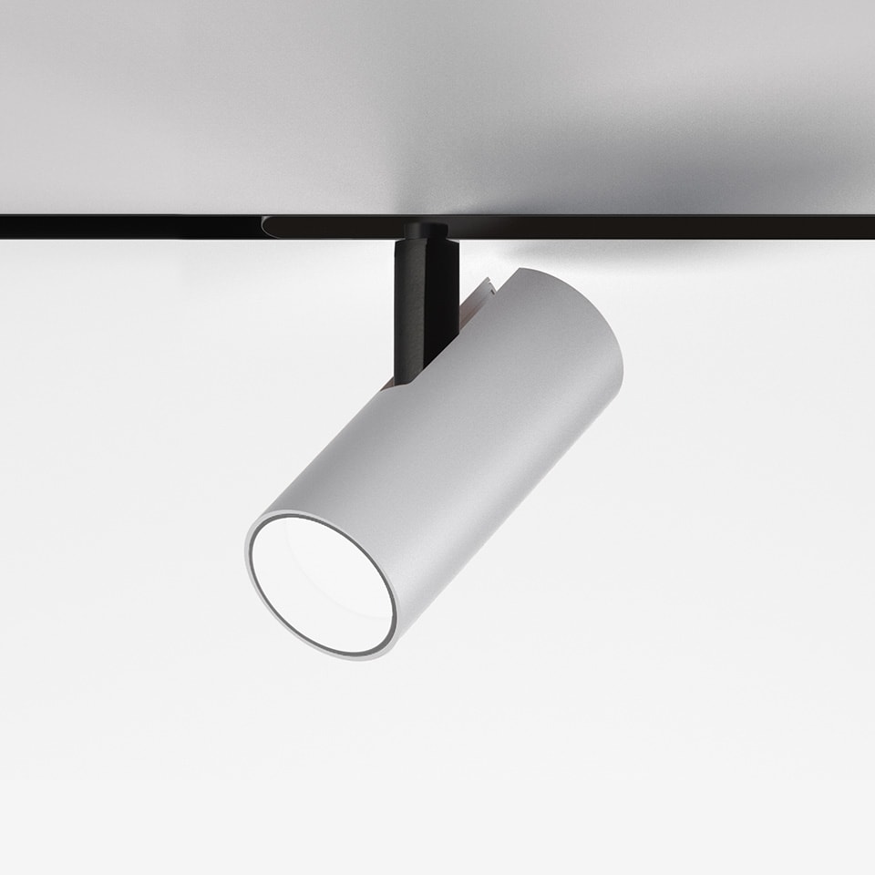 Artemide - VECTOR 55 MAGNET ZOOM 930 DALI BR.SILVER
