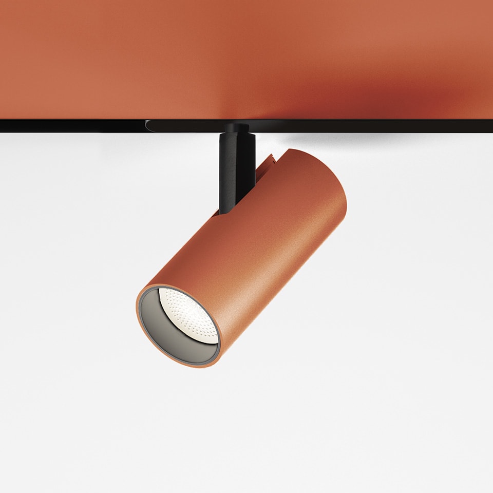Artemide - VECTOR 55 MAGNET 940 FL DALI BR.COPPER