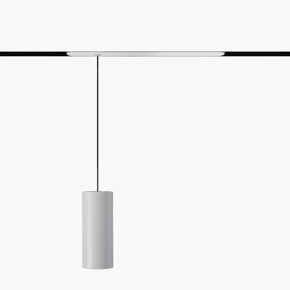Artemide - Vector 55 White Integralis FL - Magnetic track pendant - White