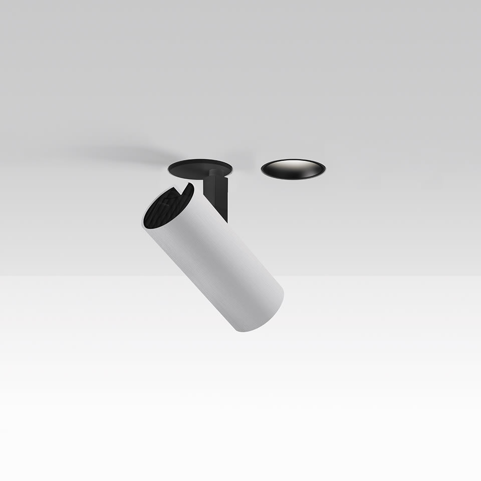Artemide - VECTOR 40 RECESSED 930 WF BR.SILVER