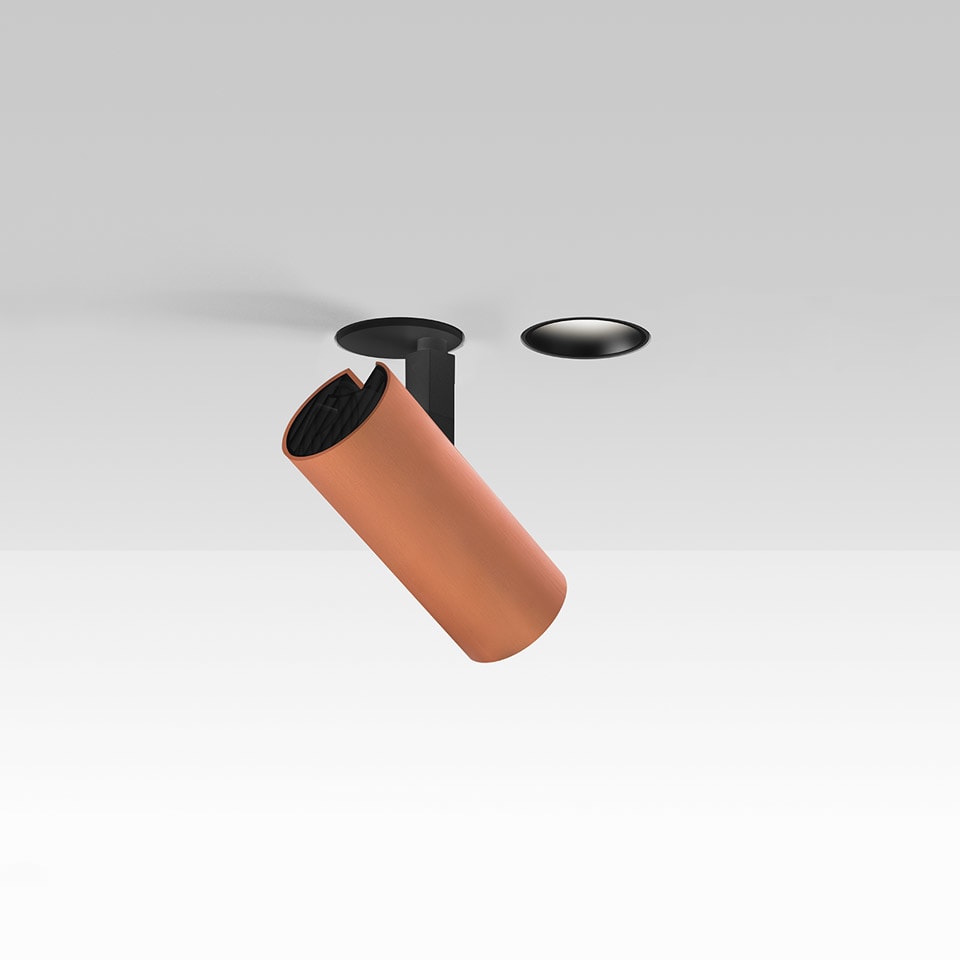 Artemide - VECTOR 40 RECESSED 927 SP BR.COPPER