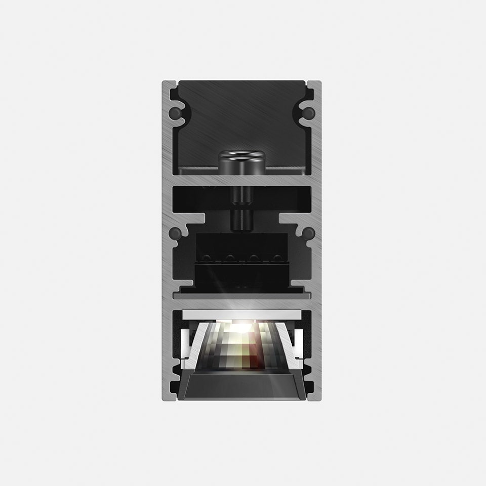 Artemide - A.24 INC.MOD.SHARP 4000K FL 1176mm BLACK