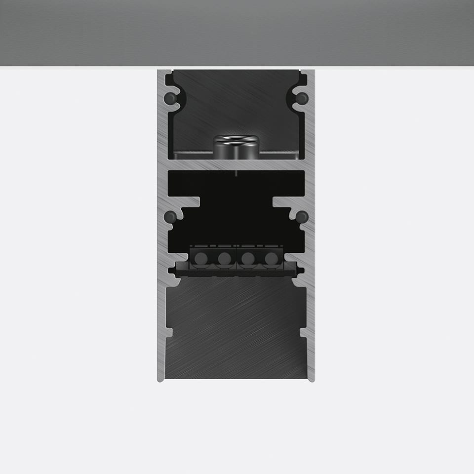 Artemide - A.24 PLAF. BIN. MAGNETICO 1176mm BCP