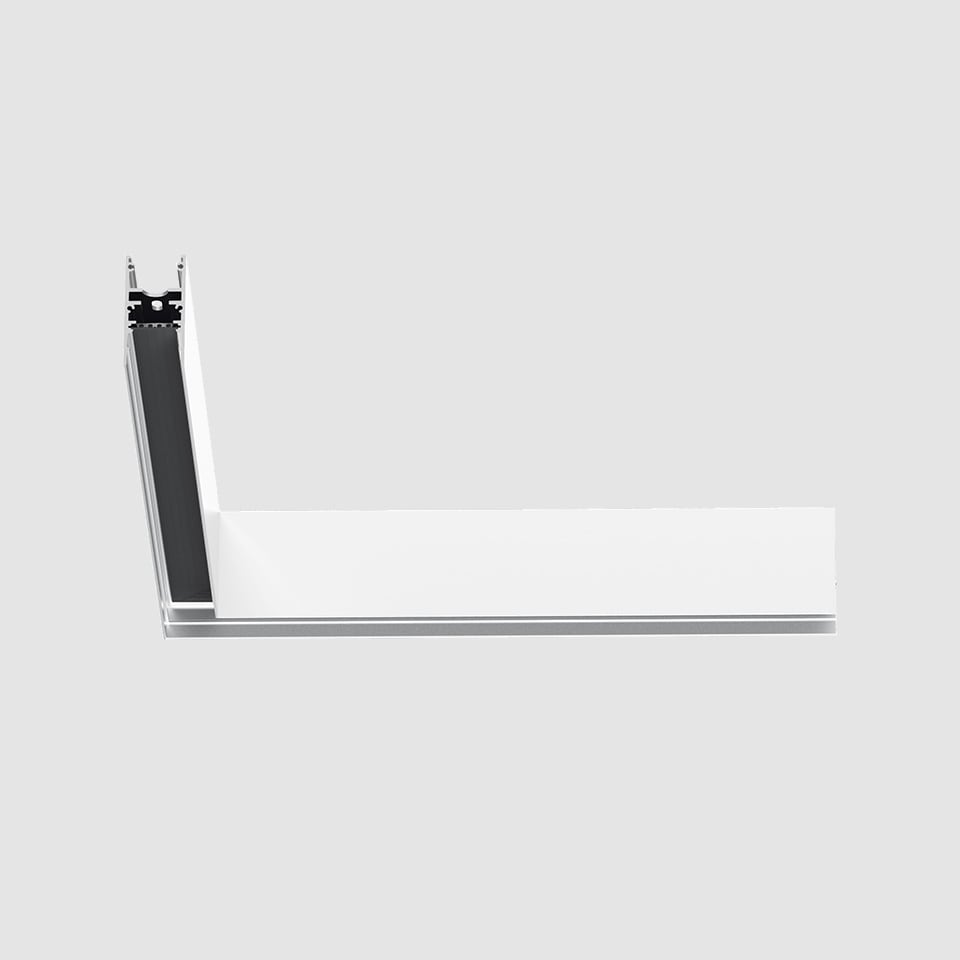 Artemide - A.24 PLAF. GIUNTO 90 COMPL. SHARP WHITE