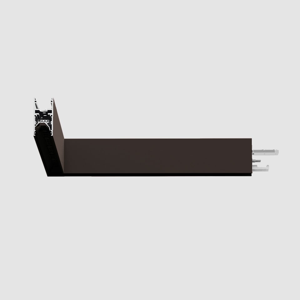Artemide - A.24 PLAF. MOD.DIFF. ANG.90 2700K BLACK
