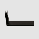 Artemide - A.24 PLAF. ANGOLO BIN. 90 PIANO BLACK