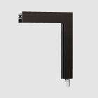 Artemide - A.24 PLAF. ANGOLO BIN. 90 PERP. BLACK