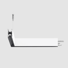 Artemide - A.24 SOSP. ANGOLO 90 DIR.DIFF.3000K WHT