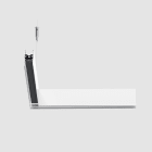 Artemide - A.24 SOSP. ANGOLO BIN. 90 PIANO WHITE