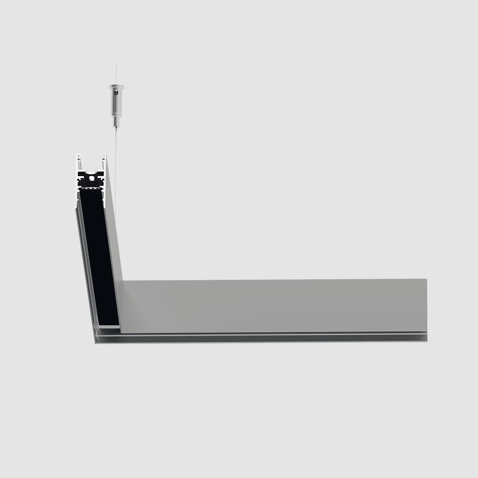 Artemide - A.24 SOSP. ANGOLO BIN. 90 PIANO BSV