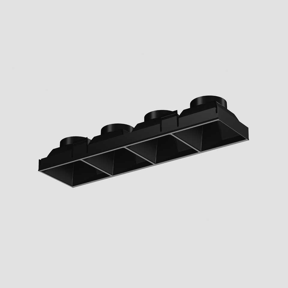 Artemide - A.SHARPING COVERS 2368 4X4 BLACK