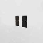 Artemide - A.24 INCAS.TESTATA CHIUSURA 2PCS BLACK