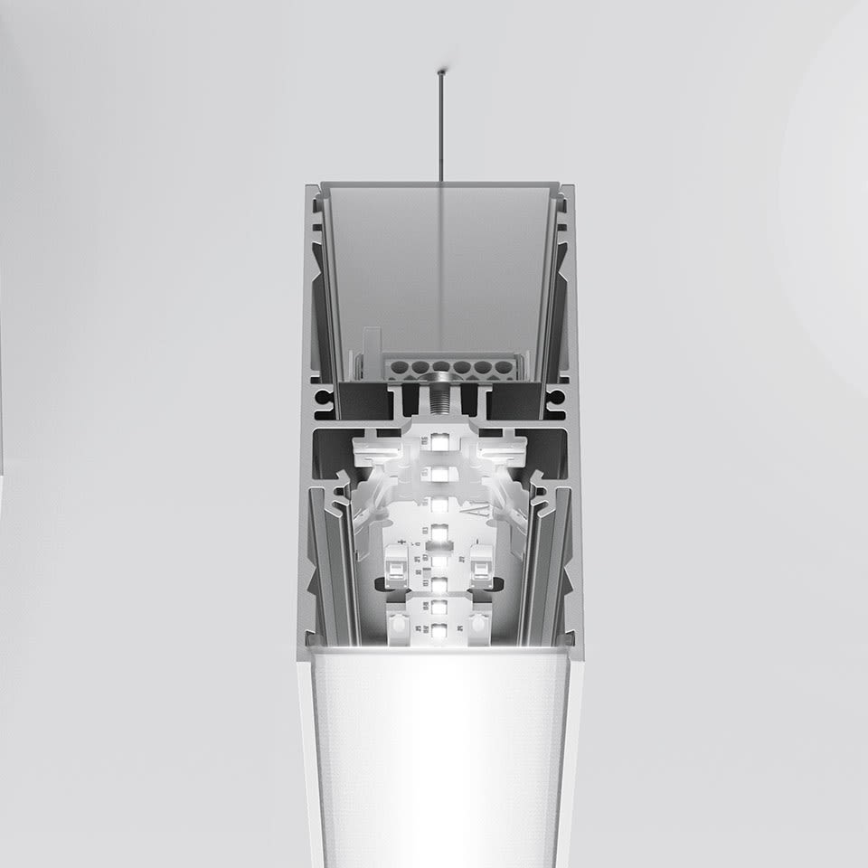 Artemide - A.39 SOS-PLF DIFF 2368MM 830 ND BCO