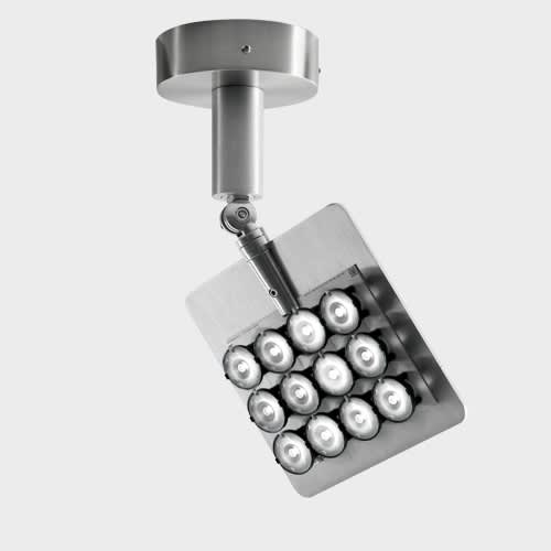 Artemide - UNA PRO 12 LED C-W 3000K-WFL - ALU