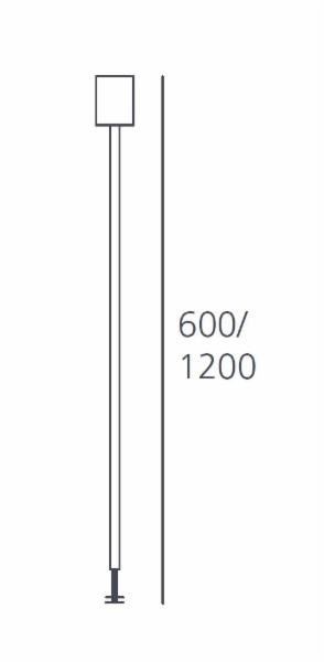 Artemide - BIN.TRIF.TIGE D.13 L=600 BCO