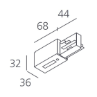 Artemide - BIN.TRIF.EST.TEST.AL.SX BCO