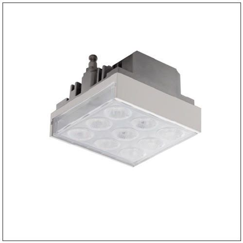 Artemide - PAD 80 FISSO LED 9W 2x19 3000K IP44 BCO