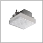 Artemide - PAD 80 FISSO LED 9W 2x19 3000K IP44 BCO